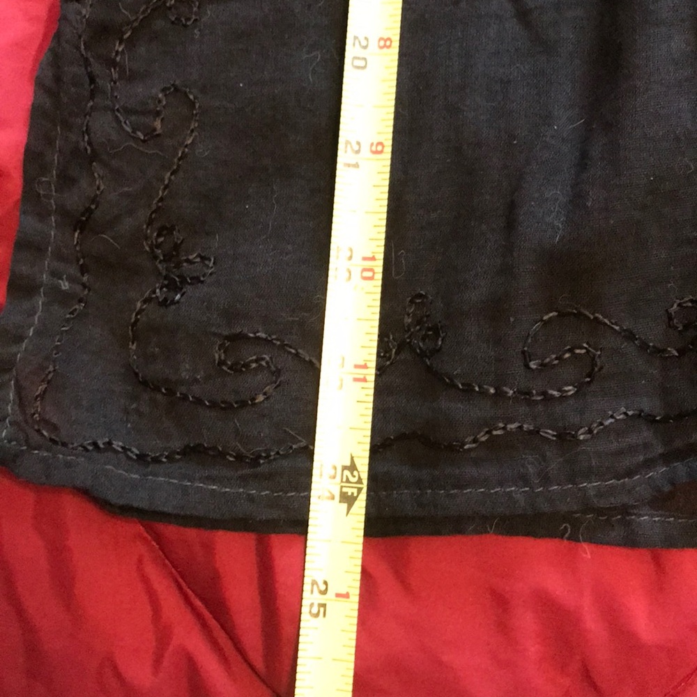 Gray ombré cotton gauze tunic - Picture 5 of 6